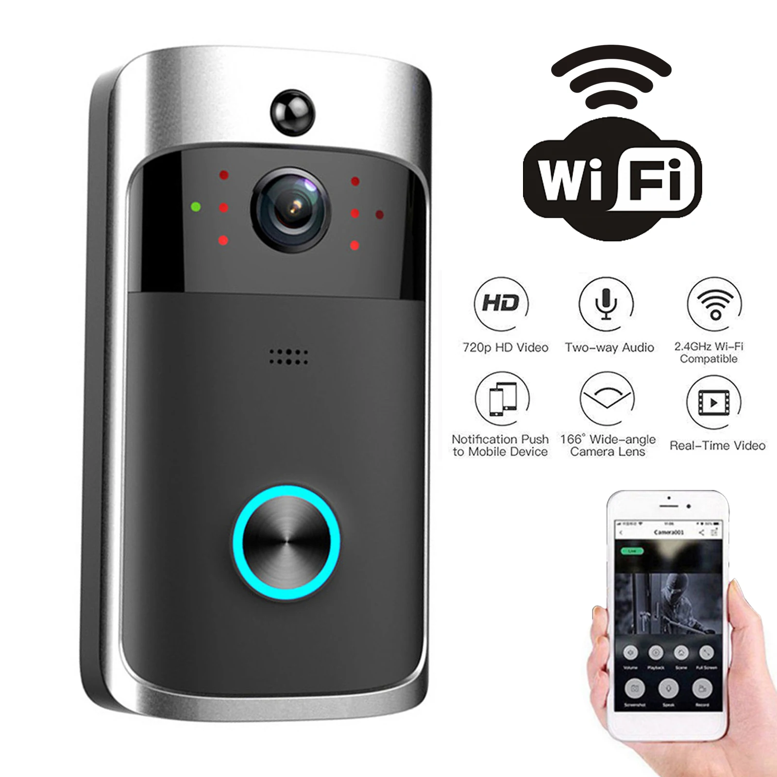Smart Home Video Doorphone Ezviz - 2026 NEW V5 Video Door Bell