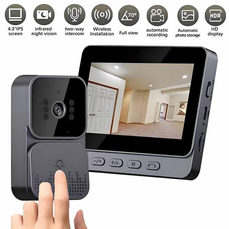Smart Home Video Doorphone Ezviz - Smart WiFi 2.4G Wireless Doorbells Video