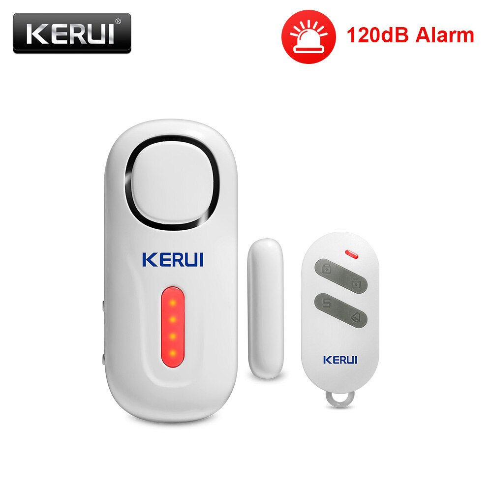 Smart Home Automation System - KERUI 120DB Wireless Door/Window Entry Security