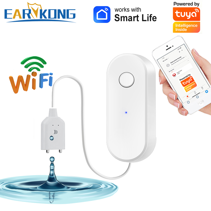 Wifi Water Sensor - Tuya WiFi Smart Water Leak Sensor