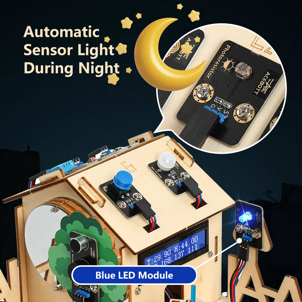 ACEBOTT Smart Home STEM STEAM  - Smart Home Keyestudio 评论和价格