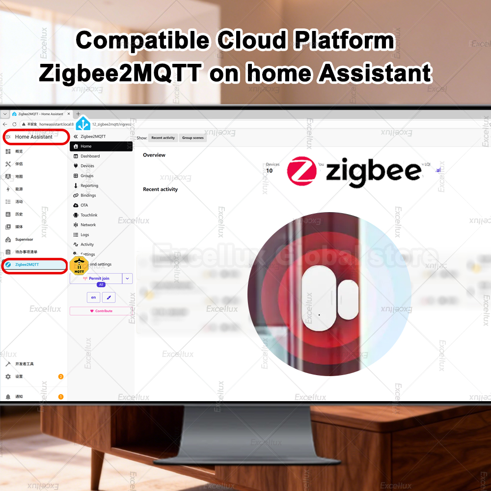 Zigbee 3.0 Door Window Sensor  - Smart Home Security 评论和价格