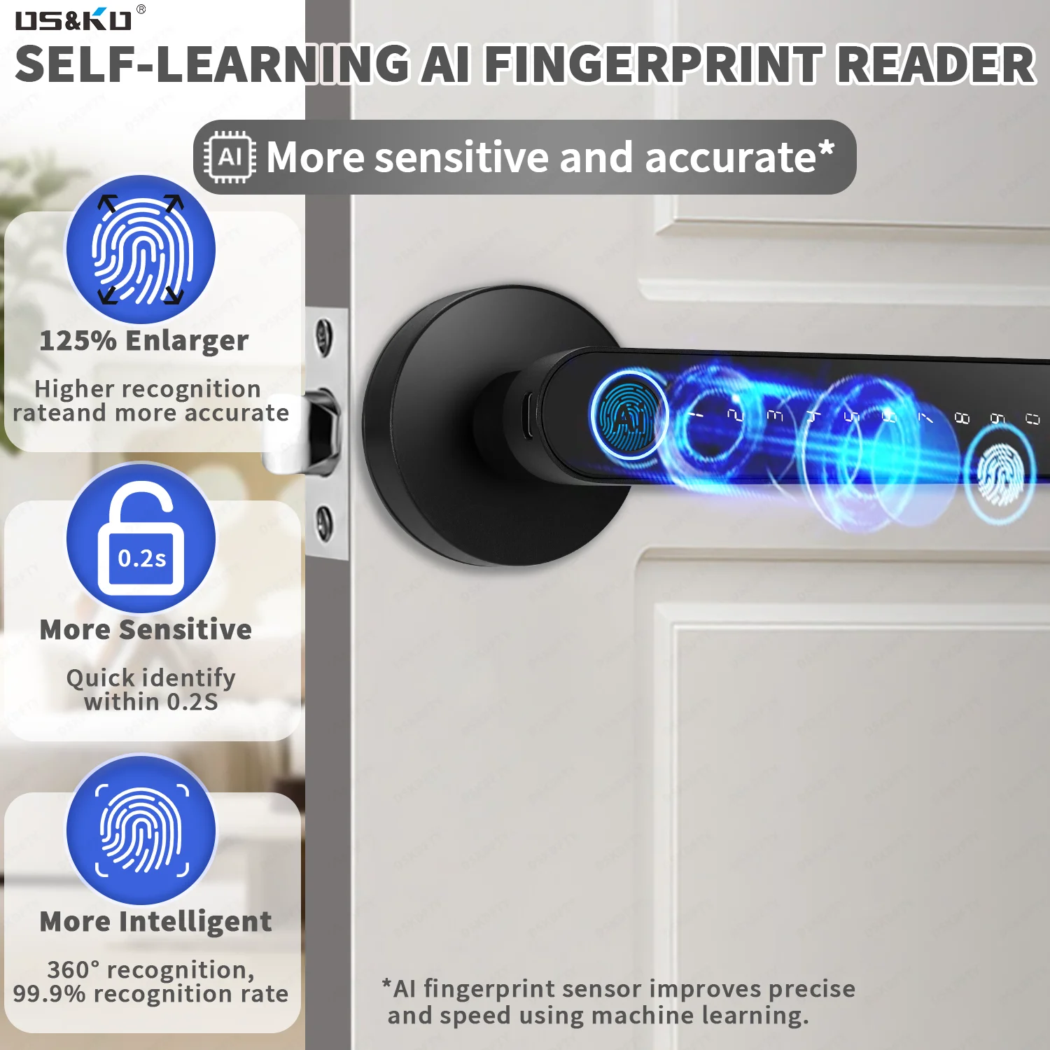 TTlock App Fingerprint Smart L - Smart Home Keyestudio 评论和价格