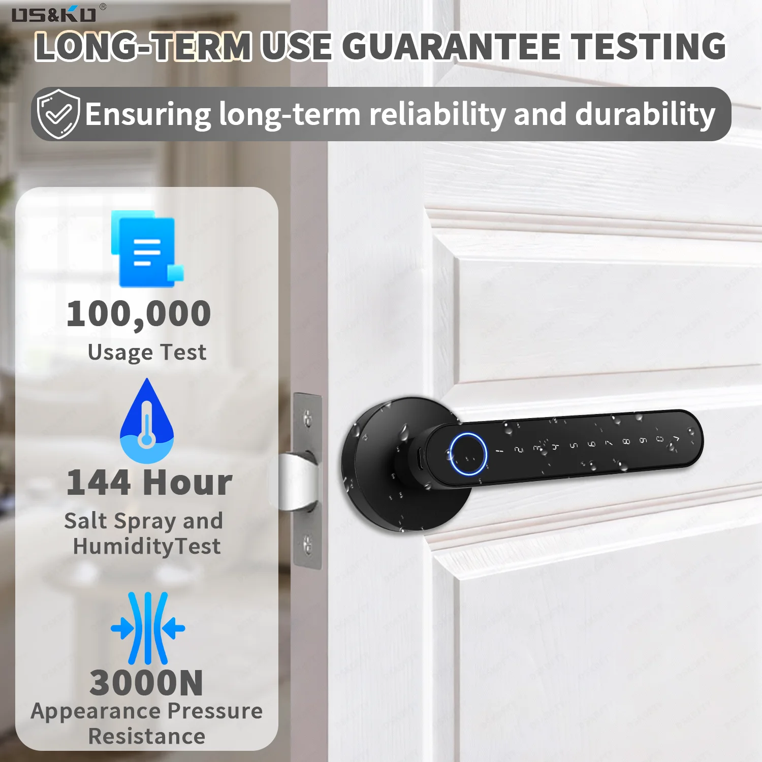 TTlock App Fingerprint Smart L - Smart Home Keyestudio 评论和价格