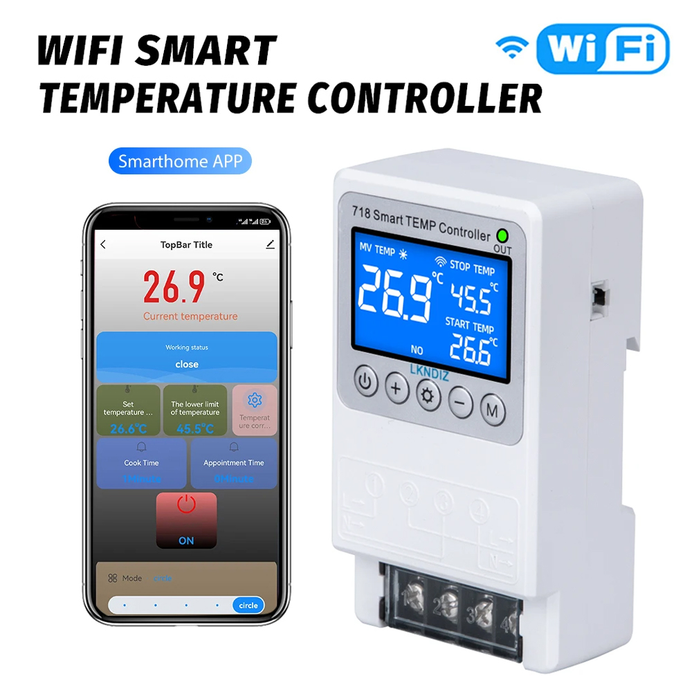 Temperature Smart WIFI  Contro - Wifi Thermostat 评论和价格