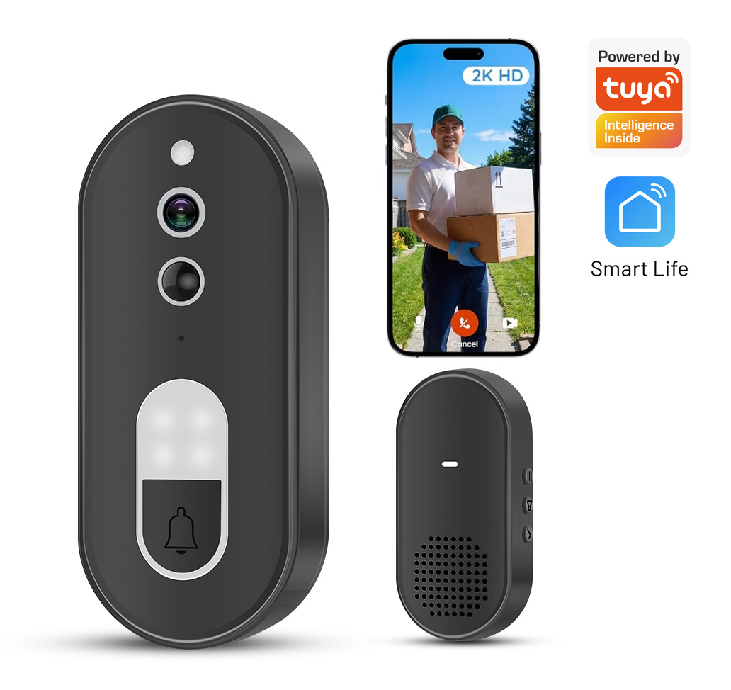 Tuya 1080P HD Wireless WiFi Vi - Smart Home Video Doorphone Ezviz 评论和价格