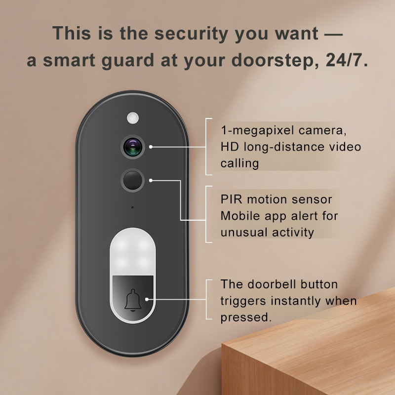 Tuya 1080P HD Wireless WiFi Vi - Smart Home Video Doorphone Ezviz 评论和价格