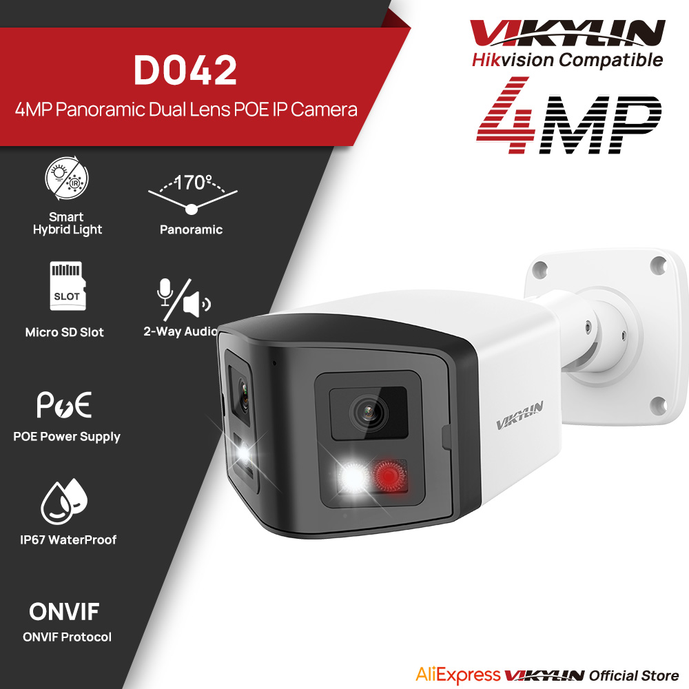 VIKYLIN 170° Panoramic Securit - Smart Home X10 评论和价格