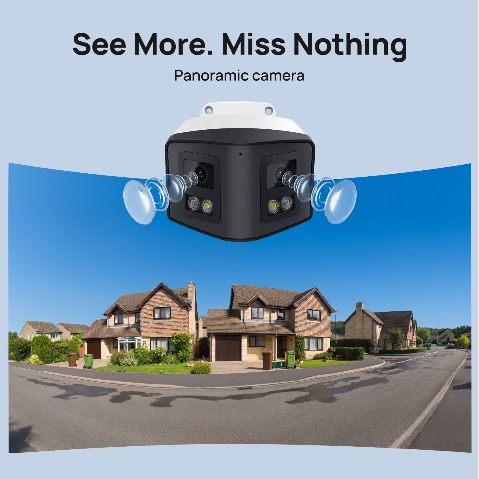 VIKYLIN 170° Panoramic Securit - Smart Home X10 评论和价格