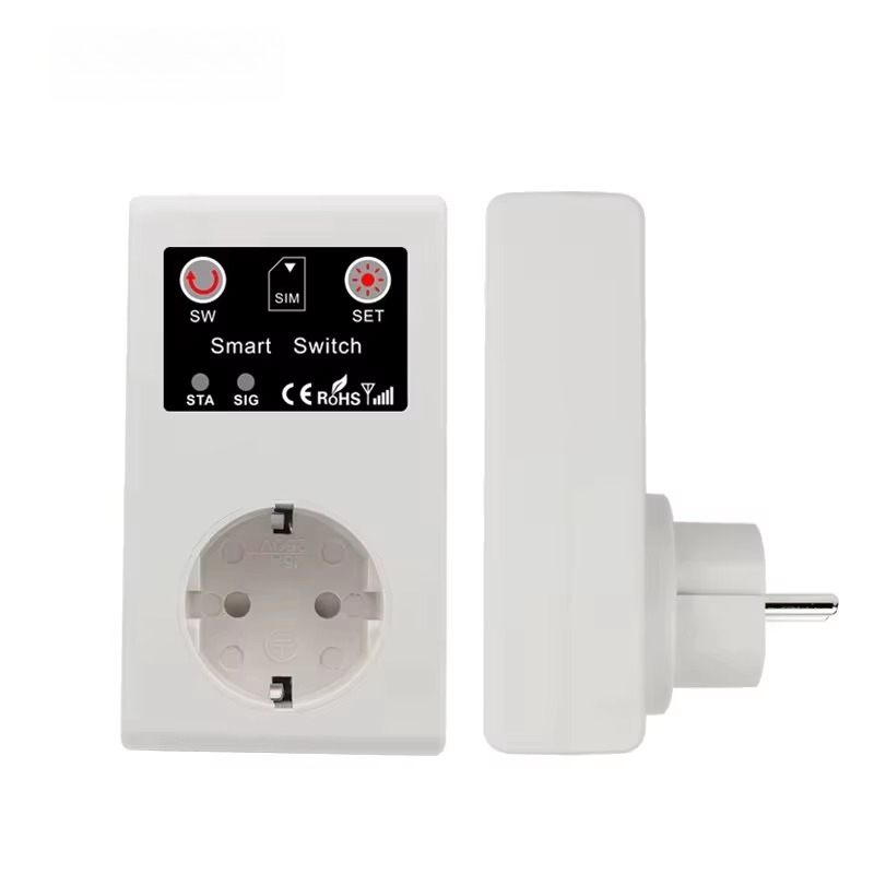 16A EU GSM Power Socket 3000W  - Smart Home Automation 评论和价格