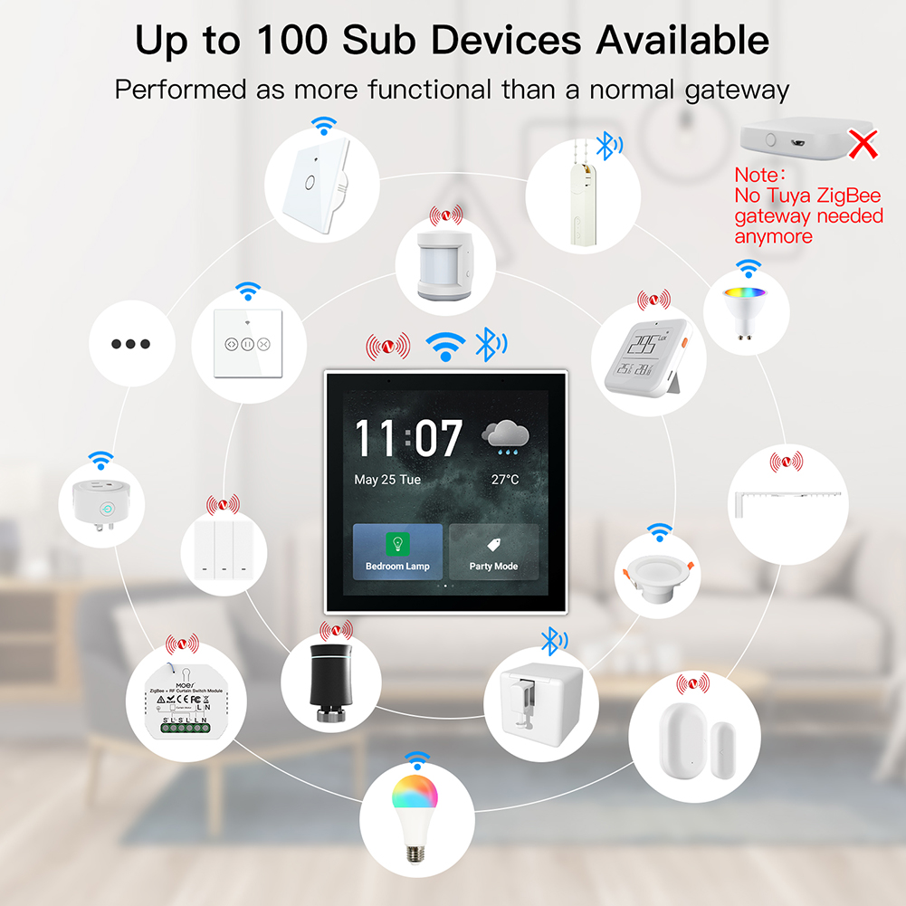 ljc 2026new Tuya 4 Inch Multi- - Smart Home Gateway 评论和价格