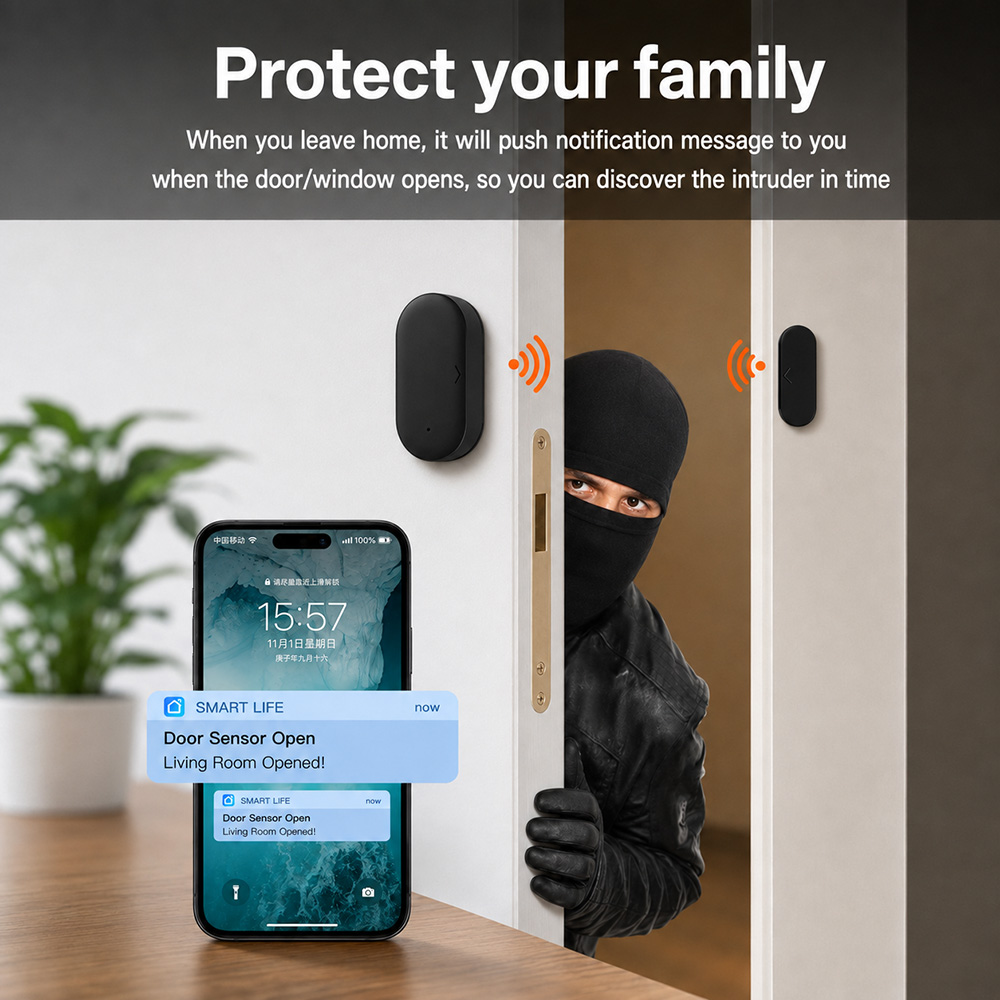Tuya Zigbee 3.0 Mini Door Wind - Smart Home Yandex 评论和价格