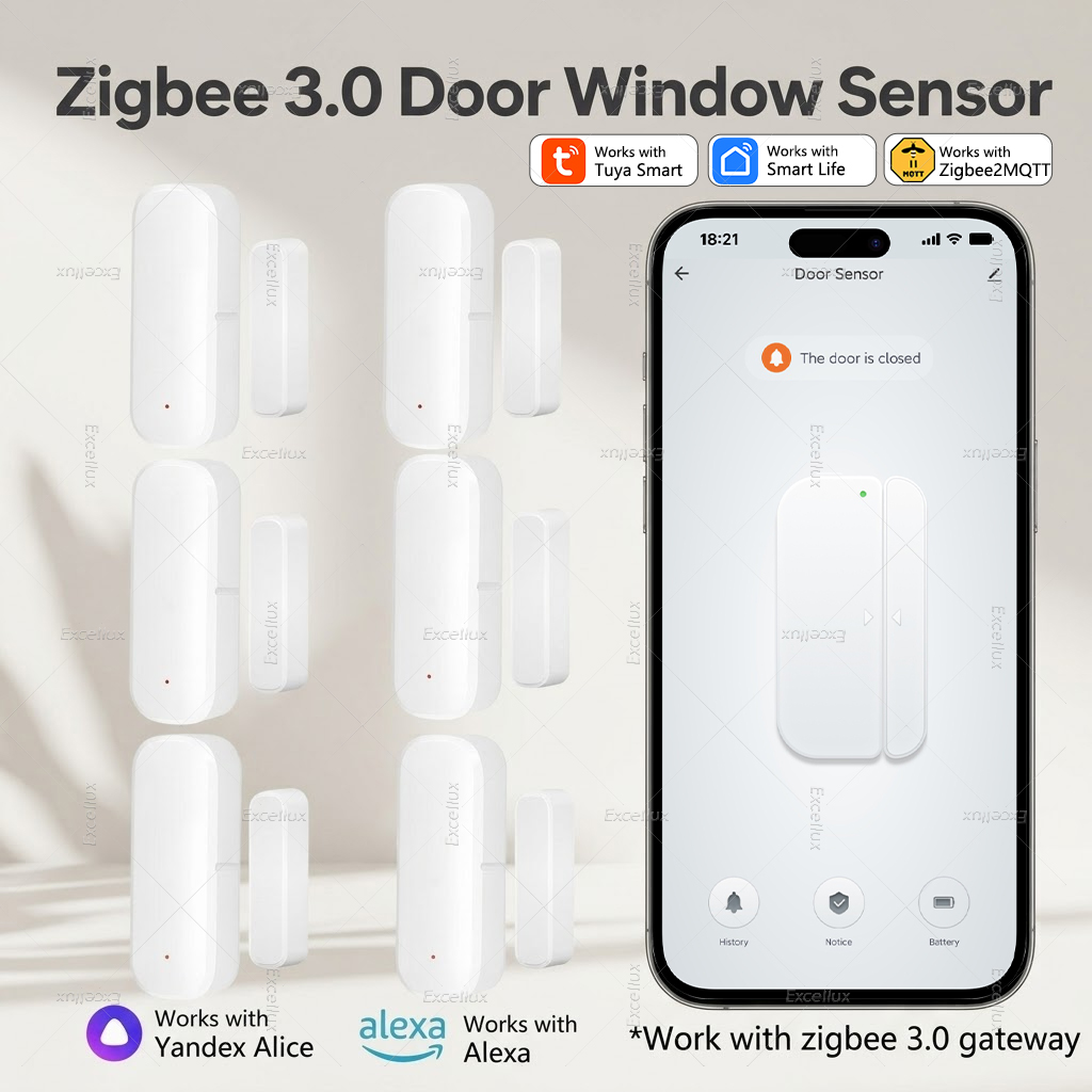 Tuya Zigbee 3.0 Door Sensor Wi - Smart Home Yandex 评论和价格