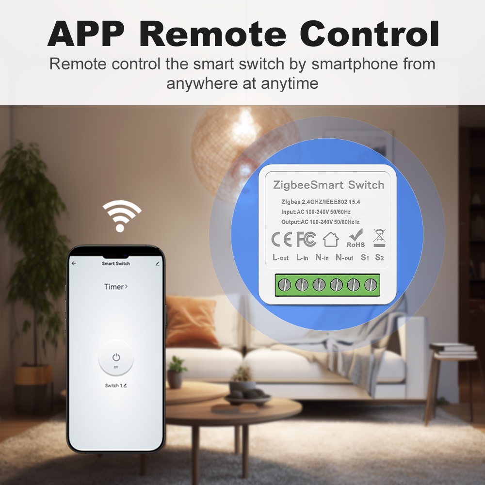 Manhot ZigBee 3.0 Switch Modul - Smart Home Lighting Control 评论和价格