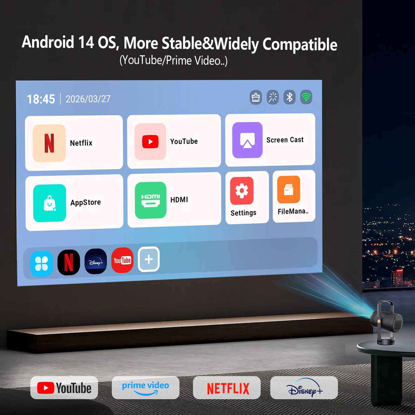 2026 New Smart Portable Projec - Smart Home X10 评论和价格
