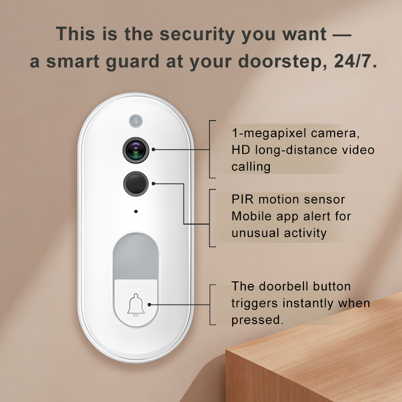 Tuya Smart Video Doorbell Wire - Smart Home Video Doorphone Ezviz 评论和价格