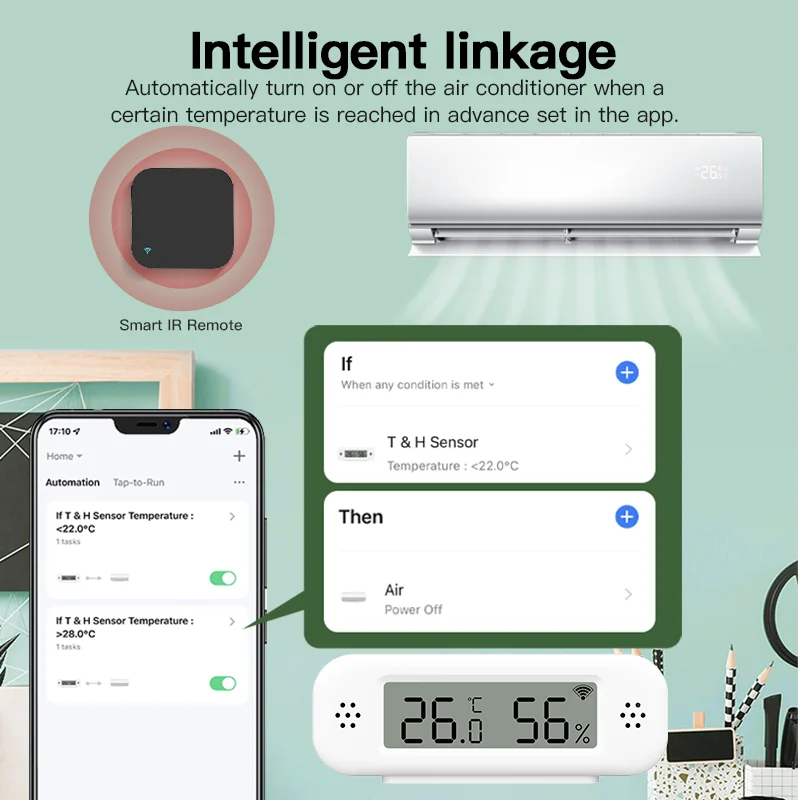 Tuya Zigbee 3.0 Mini Temperatu - Smart Home Yandex 评论和价格