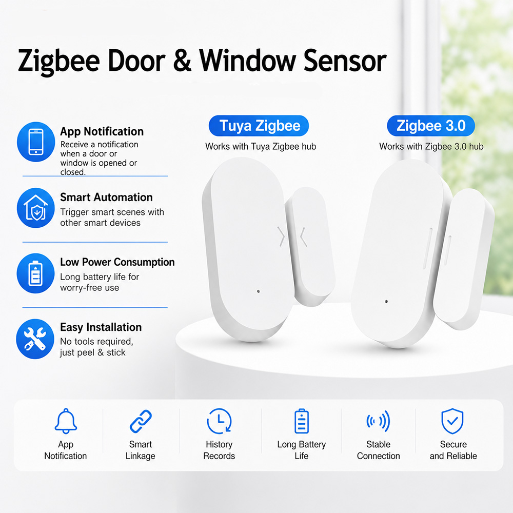 Zigbee Door Window Sensor UZ-5 - Smart Home Yandex 评论和价格
