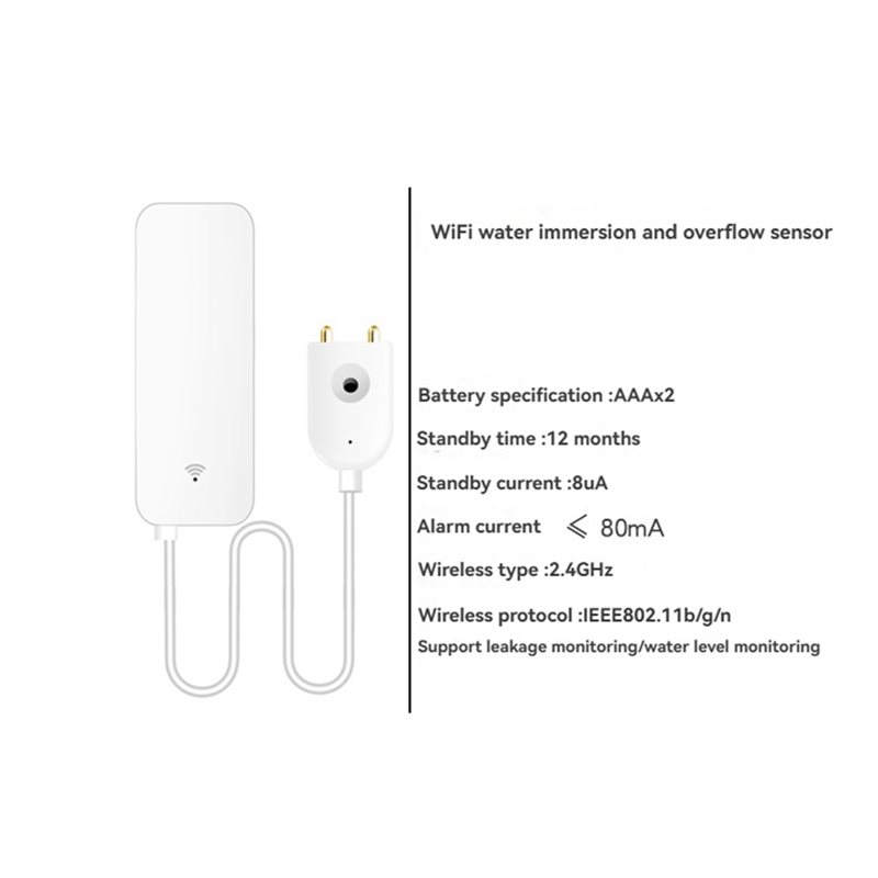 DTEN-Tuya WIFI Smart Water Lea - Wifi Water Sensor 评论和价格