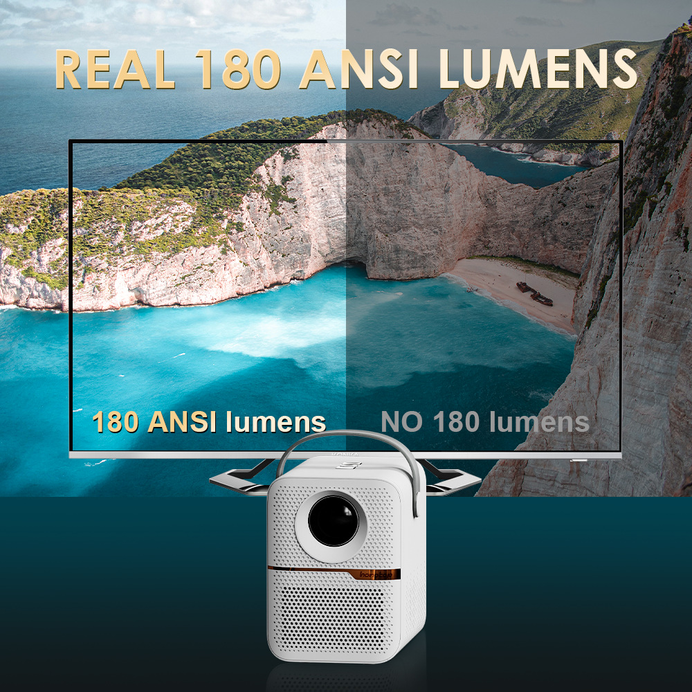 P10 Smart Mini Projector 300AN - Smart Home X10 评论和价格