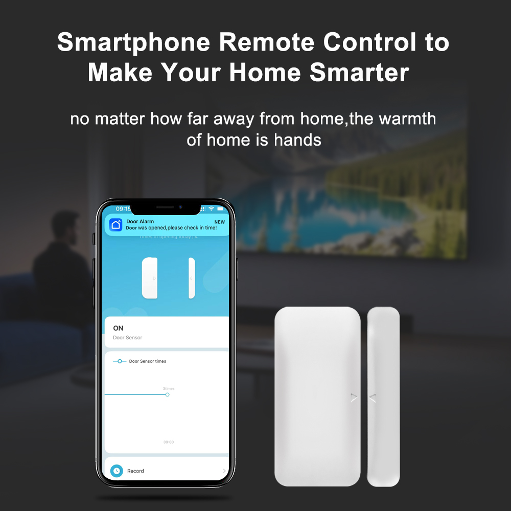 Tuya Zigbee Wireless Door Wind - Smart Home Automation System 评论和价格