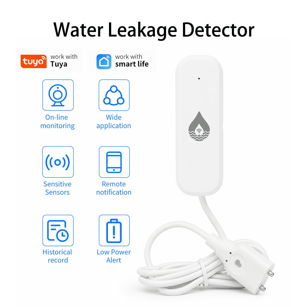 YFK WiFi/Zigbee Water Leakage  - Smart Home Water Level Sensor 评论和价格