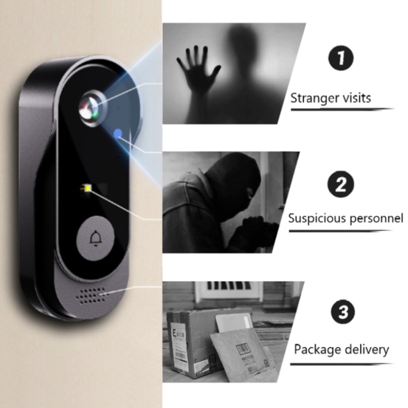 Tuya WIFI Camera Doorbell HD V - Smart Home Video Doorphone Ezviz 评论和价格