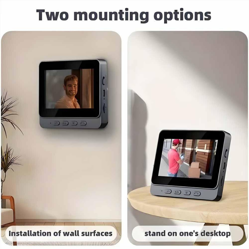 Smart WiFi 2.4G Wireless Doorb - Smart Home Video Doorphone Ezviz 评论和价格