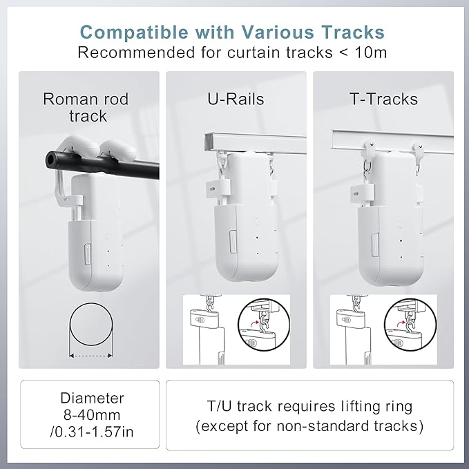 Smart Curtain Motor with Remot - Smart Home Automation 评论和价格