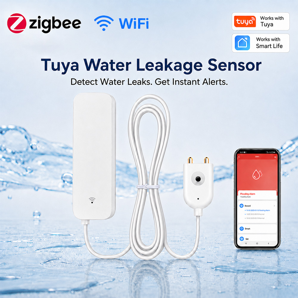 ZigBee WiFi Water Leak Sensor  - Wifi Water Sensor 评论和价格