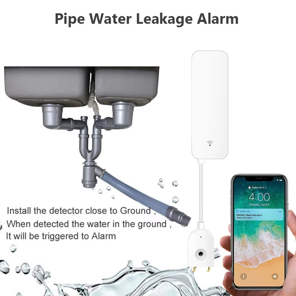 ZigBee WiFi Water Leak Sensor  - Wifi Water Sensor 评论和价格