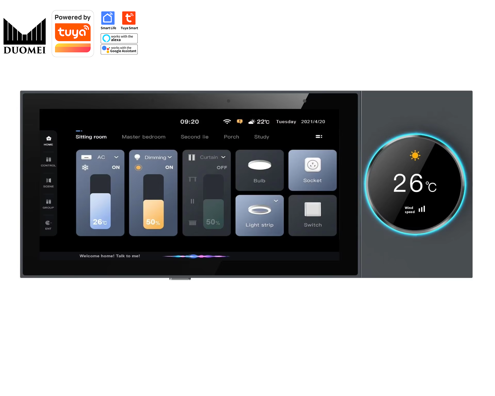 DUOMEI Smart Home System Tuya  - Smart Home Gateway 评论和价格