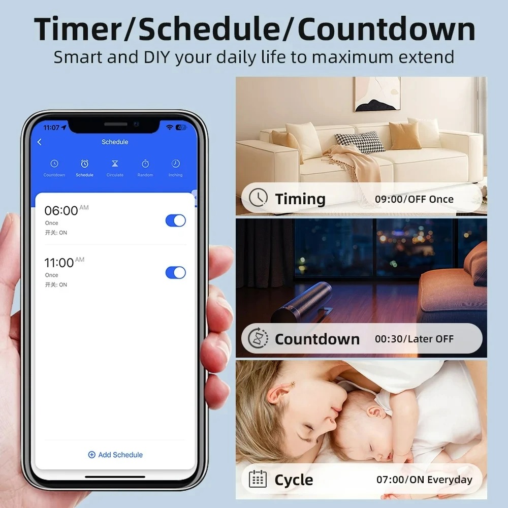 MINI WiFi Smart Switch 2-way R - Smart Home Automation 评论和价格