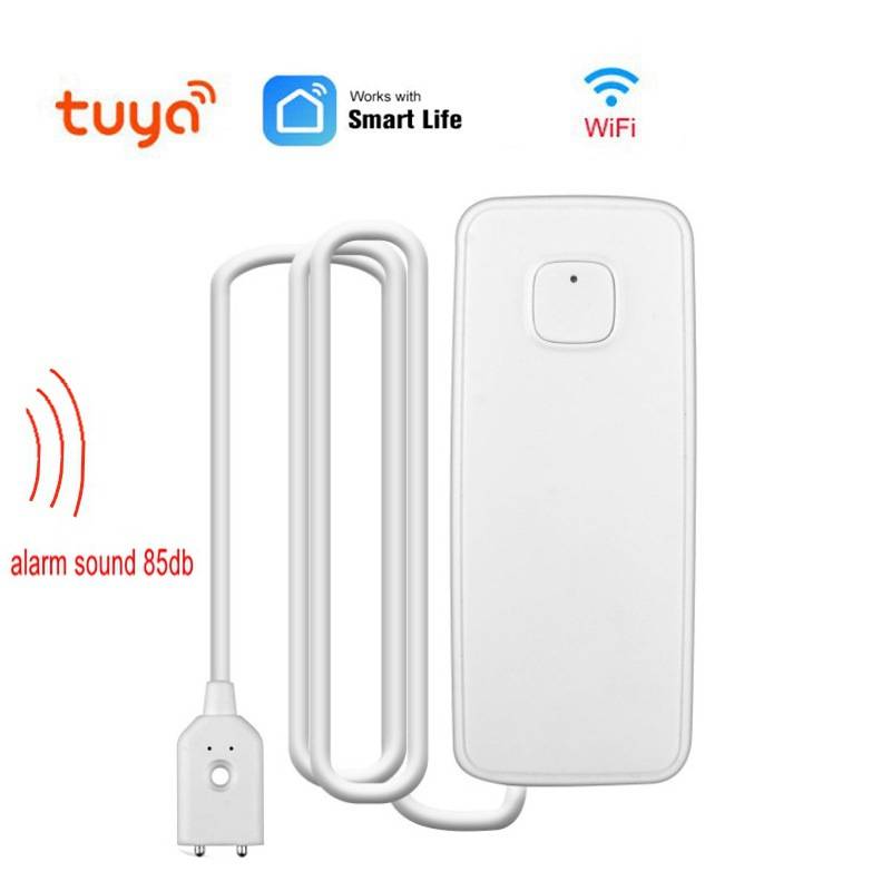 Tuya WiFi Smart Water Leak Sen - Smart Home Water Level Sensor 评论和价格