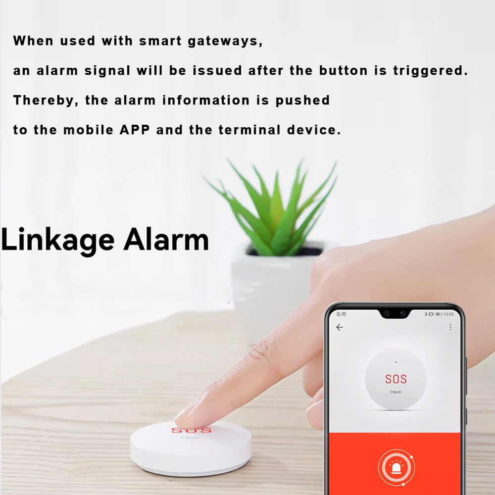 Meian Zigbee Tuya SOS Emergenc - Smart Home Automation System 评论和价格