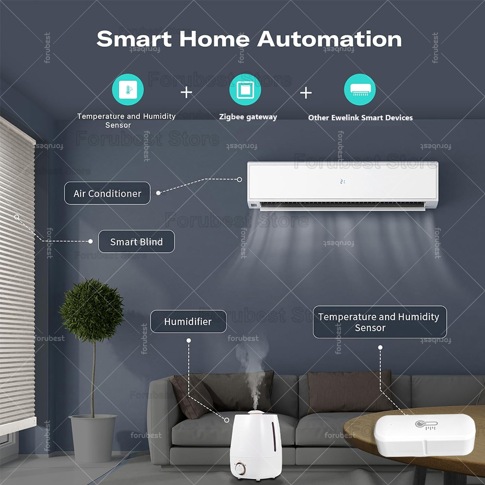 ZigBee Temperature And Humidit - Smart Home Yandex 评论和价格