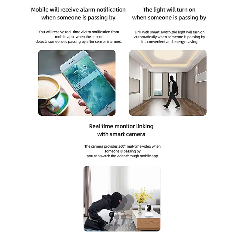 Smart PIR Motion Sensor WiFi Z - Smart Home Web 评论和价格