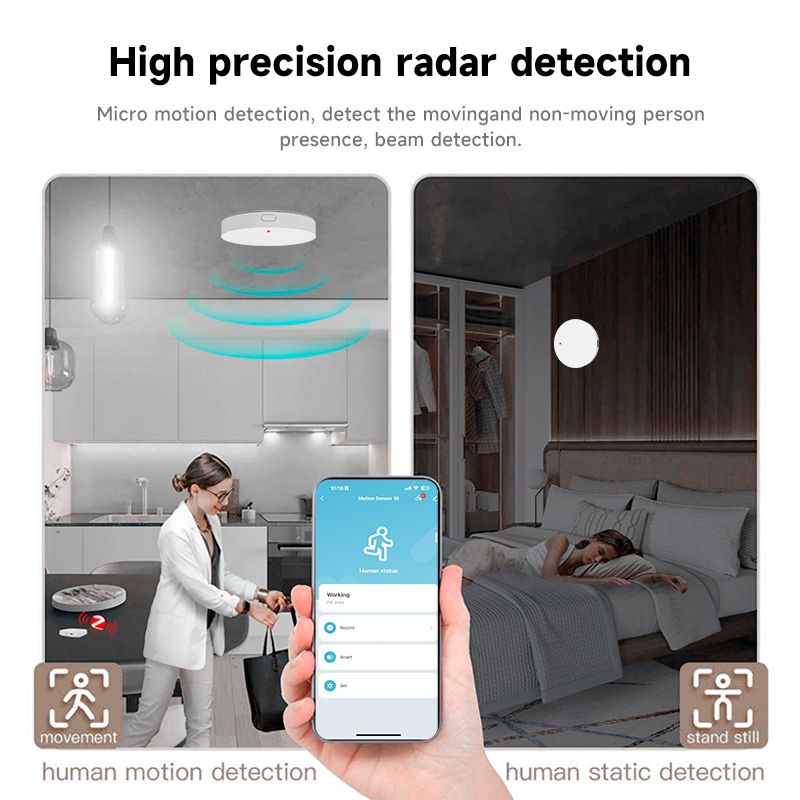 Tuya Zigbee 3.0 24GHz MmWave H - Smart Home Security 评论和价格