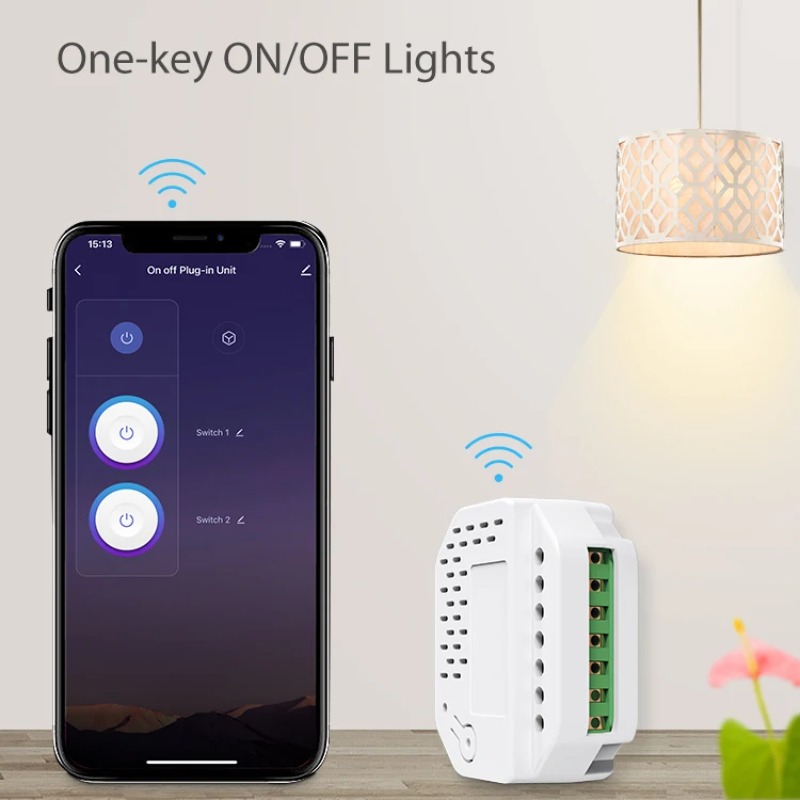 Matter Light Switch Module 2Ga - Smart Home Automation 评论和价格