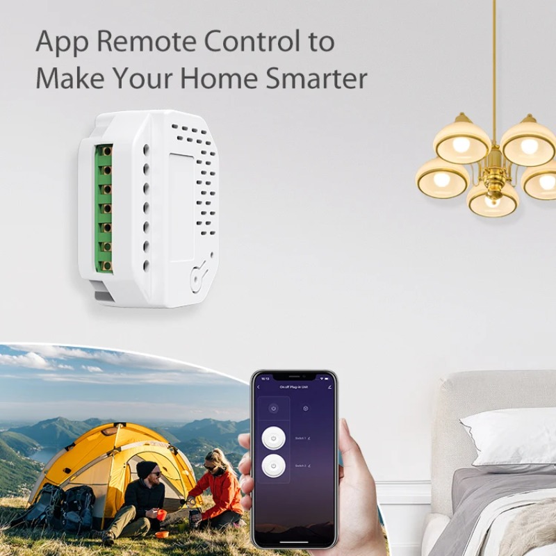 Matter Light Switch Module 2Ga - Smart Home Automation 评论和价格