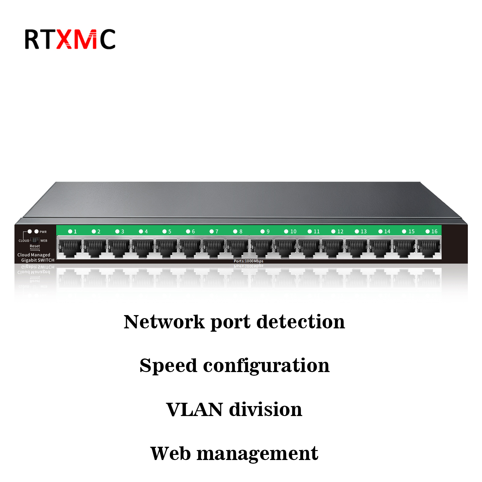 16 Port Gigabit Smart Web Mana - Smart Home Web 评论和价格