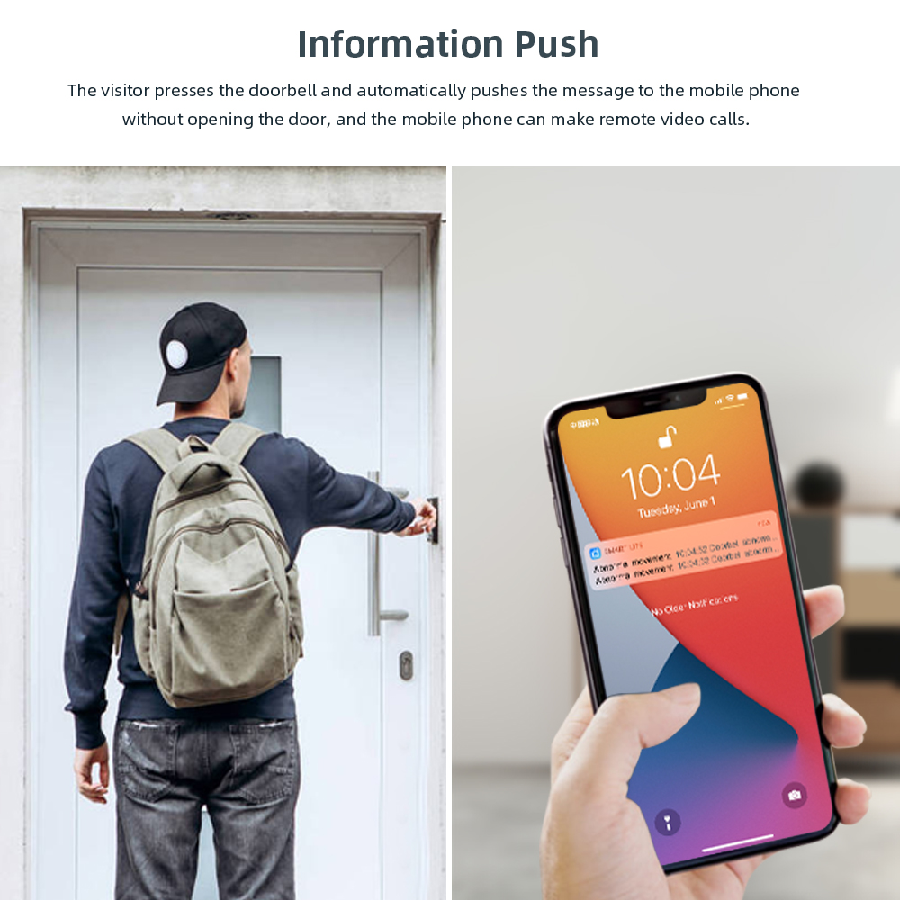 Tuya Video Doorbell 2MP Waterp - Smart Home Video Doorphone Ezviz 评论和价格