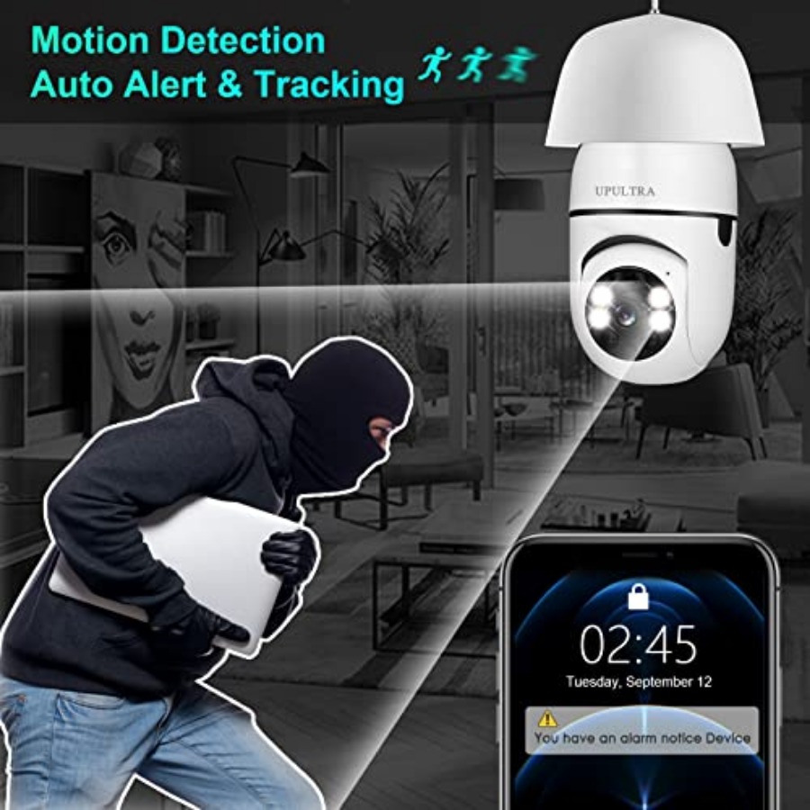 Light Bulb 1080P Security Wire - Smart Home Security 评论和价格