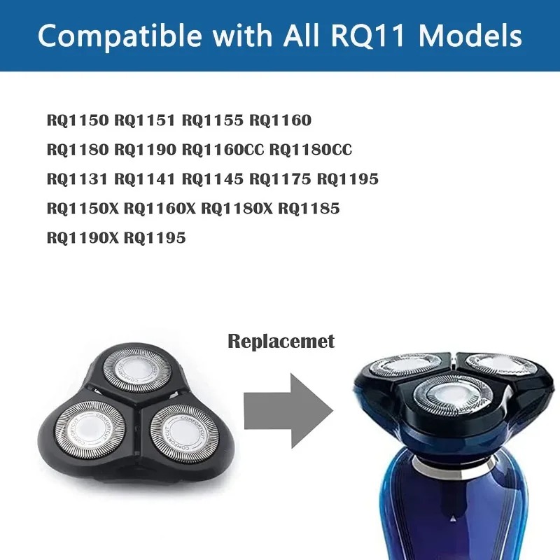 RQ11 Replacement Heads Compati - Smart Home Philips 评论和价格