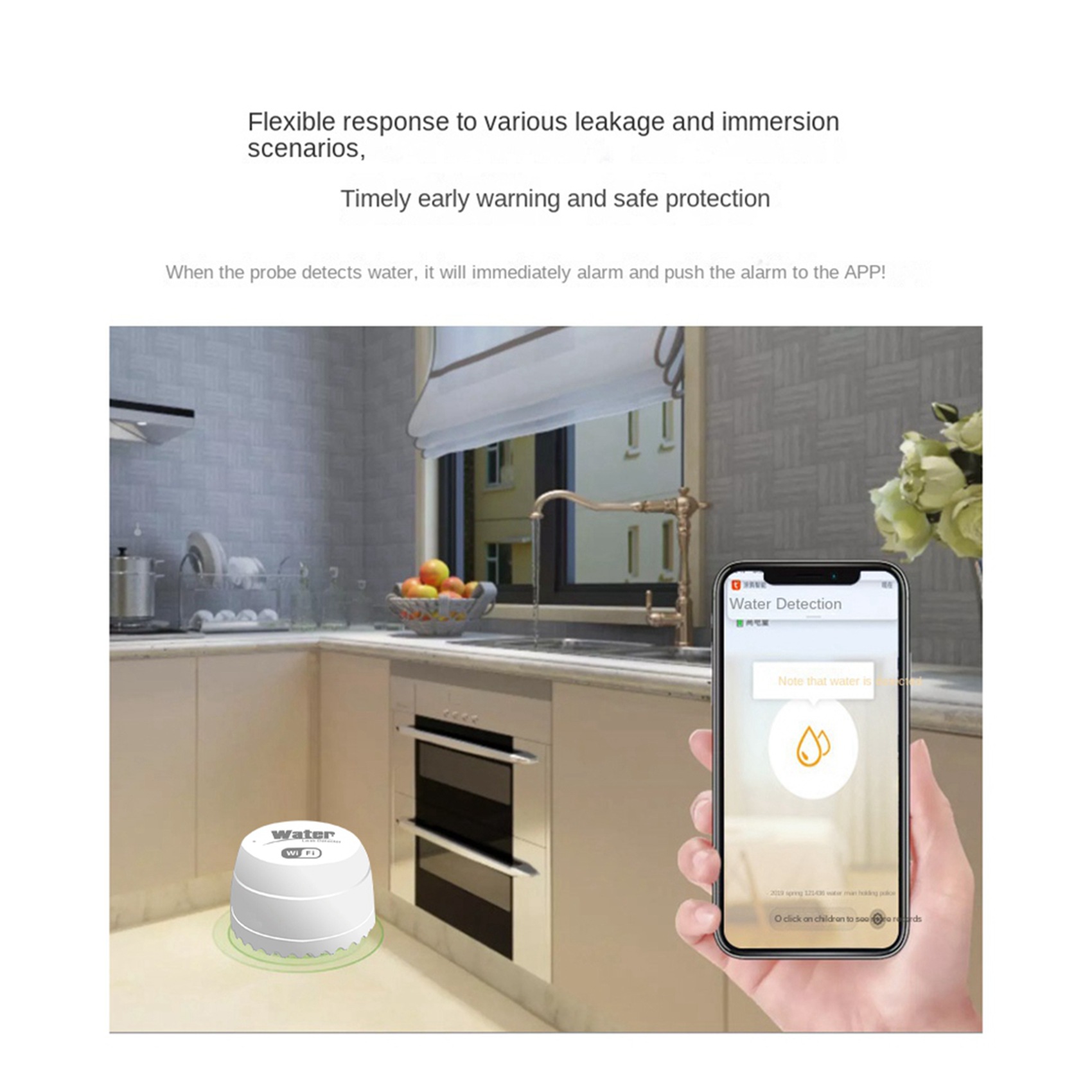 ABKW-3X Wifi Crow Smart Water  - Wifi Water Sensor 评论和价格