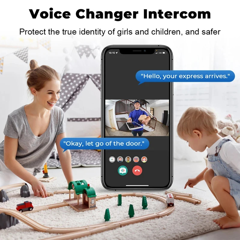 Smart Home WiFi Video Doorbell - Smart Home Video Doorphone Ezviz 评论和价格
