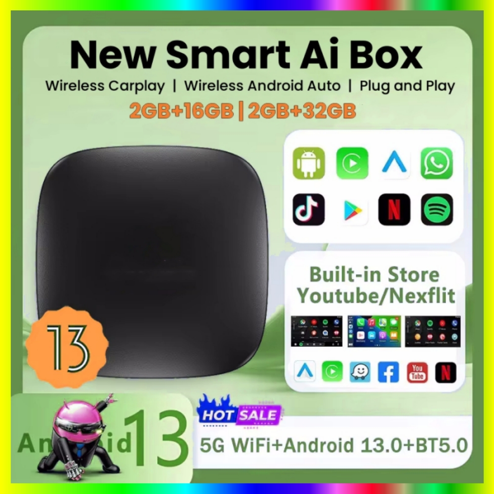 CarPlay Ai Box Android13 Tv Bo - Smart Home Tv 评论和价格