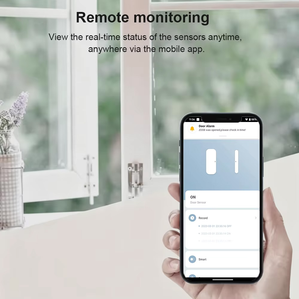 Zigbee 3.0 Door Window Sensor  - Smart Home Yandex 评论和价格