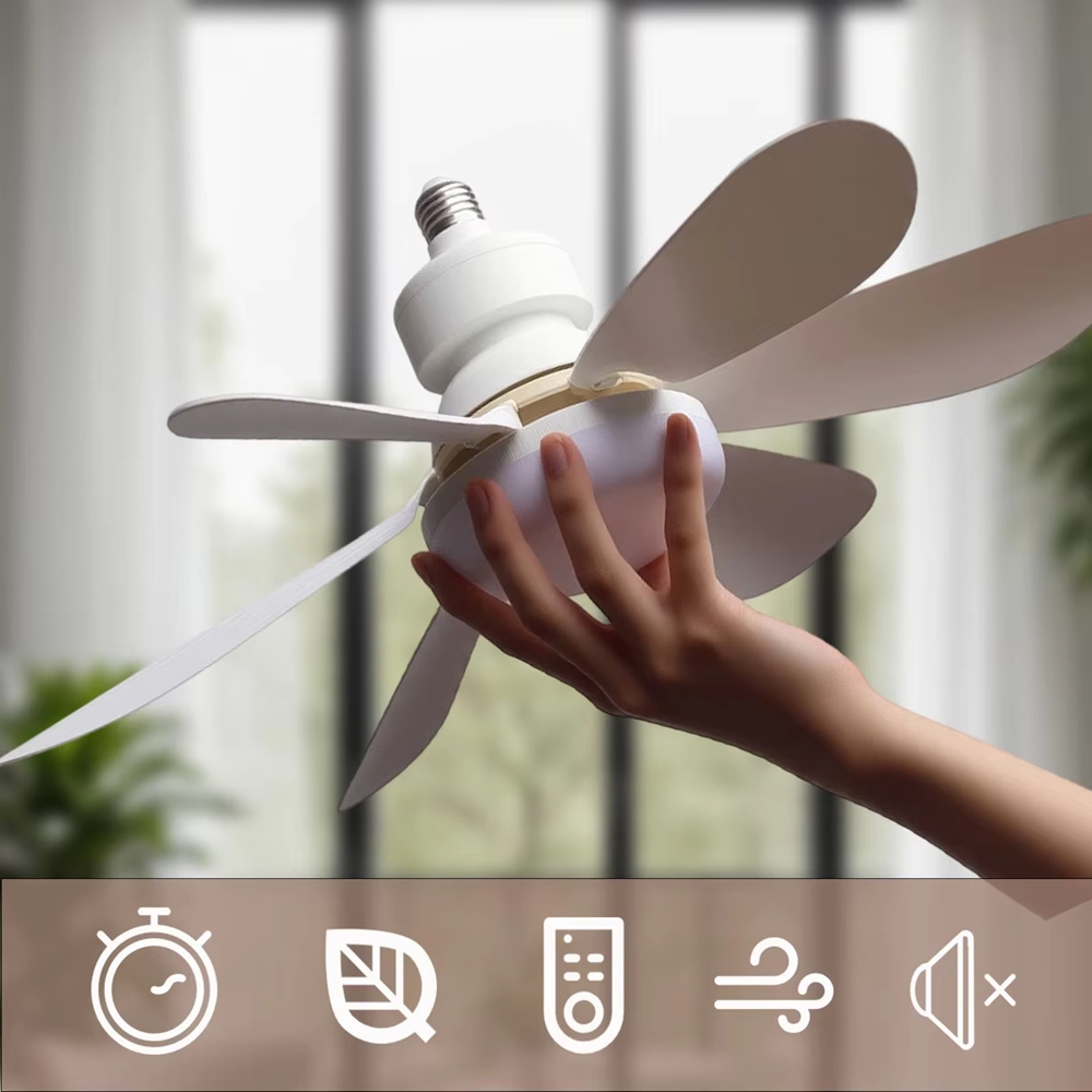 LED Ceiling Fan Light Remote C - Smart Bathroom Fan 评论和价格