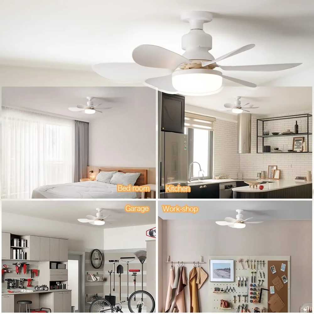 LED Ceiling Fan Light Remote C - Smart Bathroom Fan 评论和价格